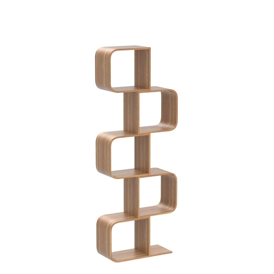 未使用MagicalFurniturePuroShelf/S-size Amazon.com: 5-Tier S-Shaped Geometric Modern Bamboo